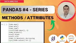 PYTHON PANDAS TUTORIAL  #4 - METHODS AND ATTRIBUTES.