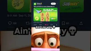 Subway is crazy for this ☠️