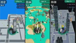 Hole.io All Maps - World Record