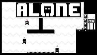 Alone Updated Demo - Control Robots to Overcomes Obstacles in this Minimalist Puzzle Platformer!