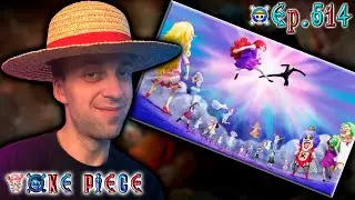 САНДЖИ ПРИНИМАЕТ ВЫЗОВ !!! | Ван-пис ► 514 серия | Реакция на аниме | One Piece