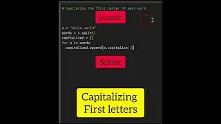 Junior Vs. Senior Python Developer 