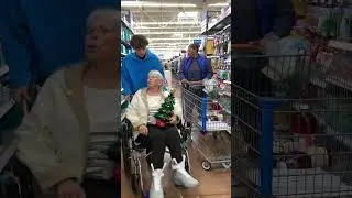 Shopping with my grandma!