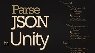 How to Read JSON Data in Unity (LitJSON)