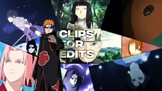 Naruto Clips For Edits Like Xenoz (Part 4)