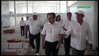 Рабочий день губернатор Вениамин Кондратьев провёл в Тимашевском районе