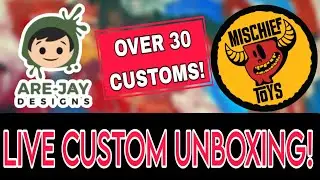 MISCHIEF TOYS AREJAY DESIGNS CUSTOM GASTLEY'S UNBOXING!