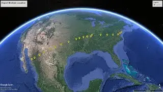 Convert Multiple Locations plotted in Google Earth Pro to Shapefile