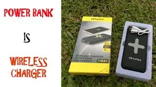 Awei P98K 7000mAh Wireless Charging Power Bank Review | Tech News