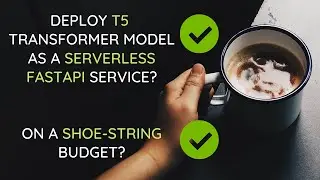 Deploy T5 transformer model as a serverless FastAPI service on Google Cloud Run