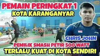 SMASH POWERFULL❗CHRIS JOHN TERLALU KUAT DI TARKAM KARANGANYAR | BEGINI AKSI LIBAS PARA LAWAN
