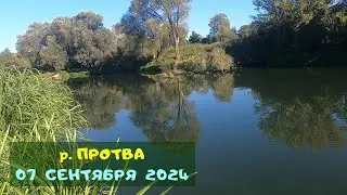 р. Протва. 07 сентября 2024 г.