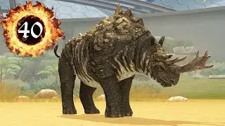 Бронтотерий Мегацеропс Титанотерий Brontotherium прокачка Jurassic World The Game