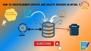 MySQL create table/insert/update /delete data/drop table.