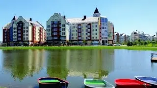 ЖК Немецкая Деревня в Краснодаре, Лебединое озеро, май 2017