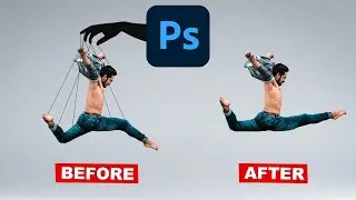 How To Use PUPPET WARP in Photoshop 