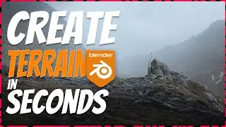 Create Terrains in Seconds with blender | True Terrain