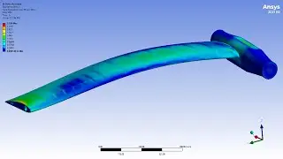 ✅💯✅ Ansys Fluid Structure Interaction (FSI) Project # 2 : FSI Analysis of a Wing