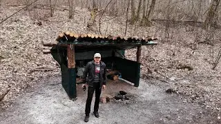 ПУЩА-ВОДИЦА: РУЧЕЙ ВОДИЦА. ДУБОВЫЙ ХОЛМ - ГОРОДИЩЕ. Взгляд с неба [2.7K@60] (09.04.2021)