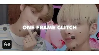 one frame glitch | after effects