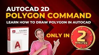 How to draw Polygon in AutoCAD