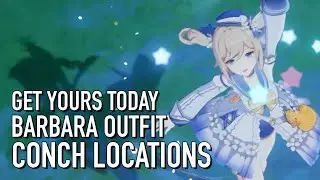 Echoing Conch Locations (28 conches) - Summer Event Part 2 [Genshin Impact 1.6]