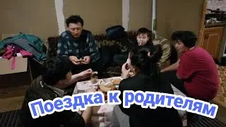 Поездка к родителям на ужин😁приветы родственникам