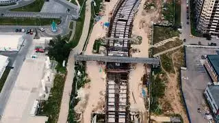 Строительство перегона 