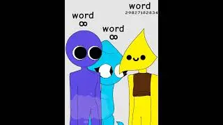 how many word u get/Rainbow Friends CHAPTER 2 Roblox