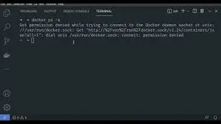 [FIXED] Docker Permission Denied