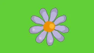 Flower green screen effect / Green screen flower effect Brain Master