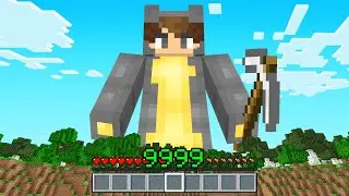 Minecraft But Your XP = Your Height