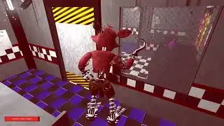 Animatronics Scare the Security Guard FNAF COOP Garry's Mod