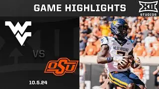West Virginia vs. Oklahoma State Highlights | 2024 Big 12 Football