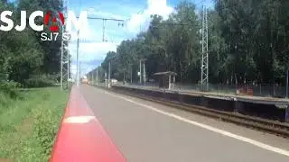 2М62у-0105 с хозяйственным поездом. пл. Ашукинская