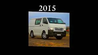 Evolution Of Toyota HiAce (1967-2023) 