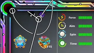 8 Ball Pool 315 Berlin Ring 🤯 Force + Aim + Spin + Time = Max