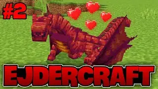 İLK EJDERİMİ EVCİLLEŞTİRDİM! | Minecraft EjderCraft | #2