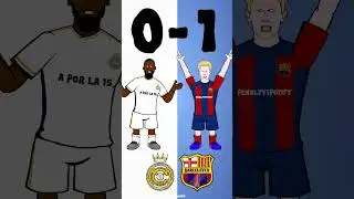 El Clasico Score Predictor! (Real Madrid vs Barcelona 2024) #elclasico #realmadrid #barcelona