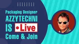 Packaging Designer AzzyTechni is live #askazzy #Q&A