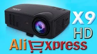 Проектор X9 Everycom из Китая с AliExpress Тест и Подробный обзор