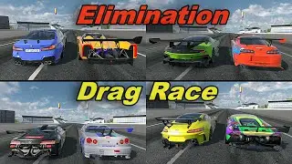 Drive Zone Online || Elimination Drag Race (S Class vs GT Class)