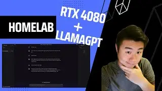 Homelab Series - Running LlamaGPT with RTX 4080