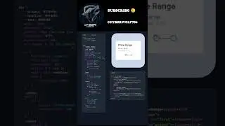 PRICE RANGE BAR BY USING HTML CSS AND JAVASCRIPT 
