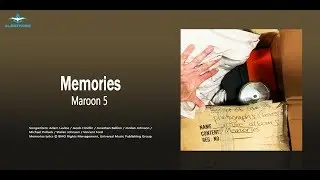 Maroon 5 - Memories (Lyrics Video Created By: Klenx)