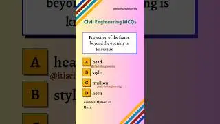 Civil Engineering MCQs | SSC-JE | GPSC | Competitive Exams 