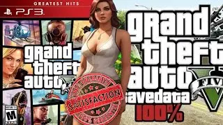 [PS3[ Grand Theft Auto V (GTA 5) save data complete 100% PS3