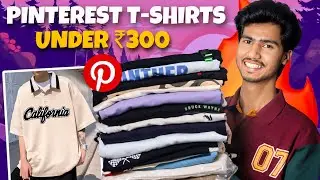Pinterest Inspired T-Shirts Under 300 🔥 TALIB Styling