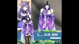 Genshin Impact Keqing Costume☆