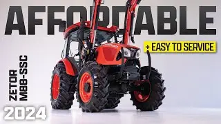 MOST AFFORDABLE Utility Tractor Over 80hp | 2024 Zetor Major Series [M88-SSC]